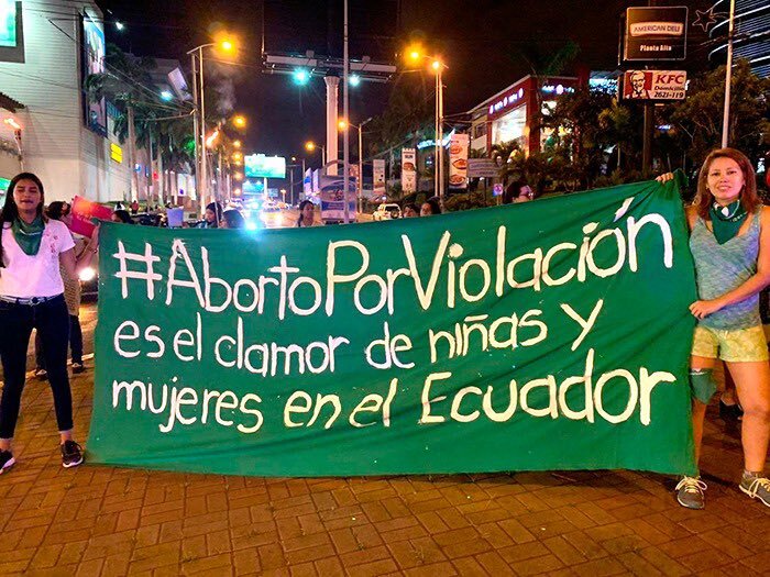En un fallo histórico, Ecuador despenalizó el aborto en casos de violación