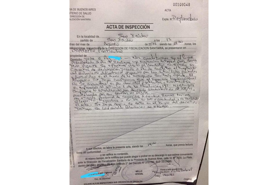 Macri no estaba en el domicilio que informó para su aislamiento obligatorio y le labraron un acta