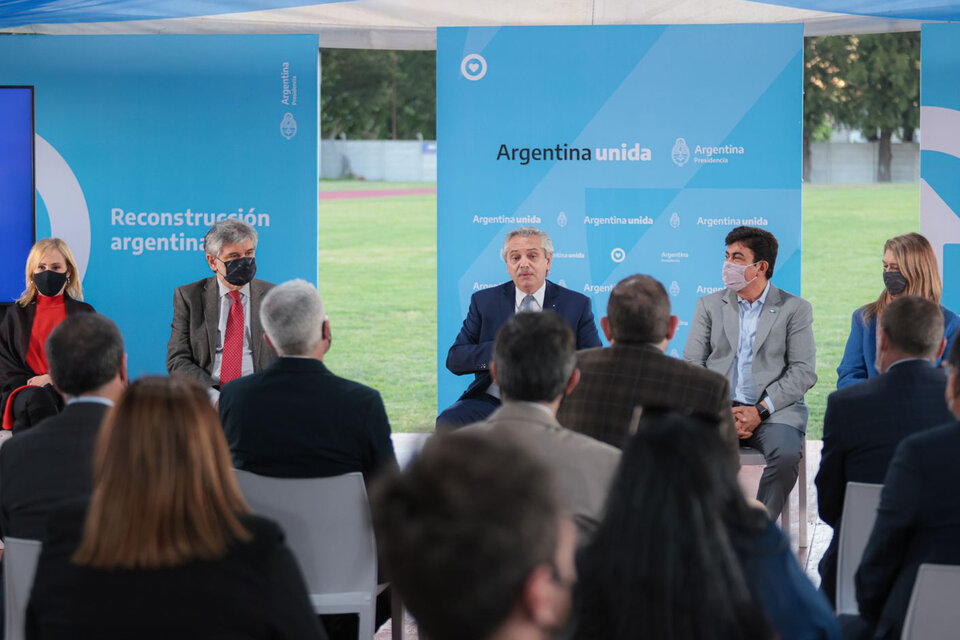 Alberto Fernández presentó la construcción de un polo tecnológico en La Matanza