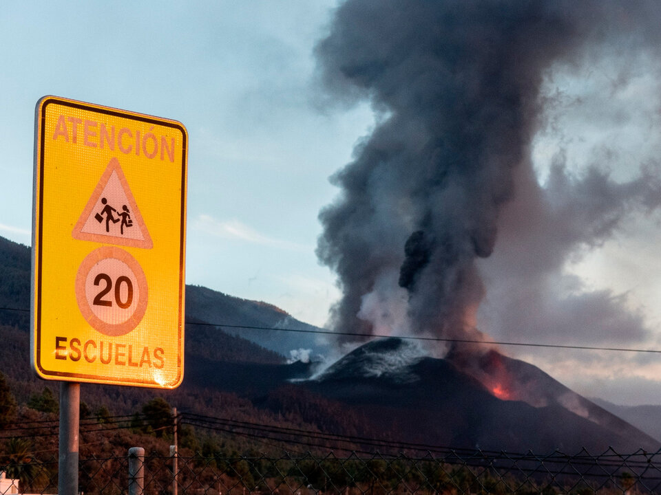 Preocupa una nueva erupción del Volcán Cumbre Vieja, en Islas Canarias