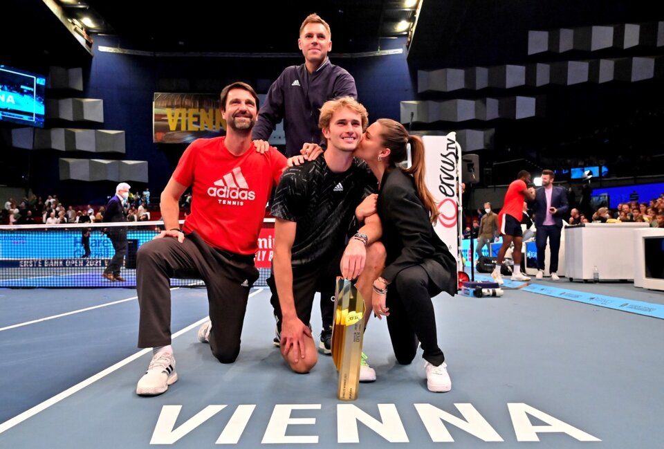 Abierto de tenis de Viena: el alemán Zverev se consagró campeón