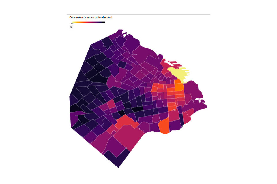 Elecciones 2021 en CABA: en qué barrio porteño fue más gente a votar
