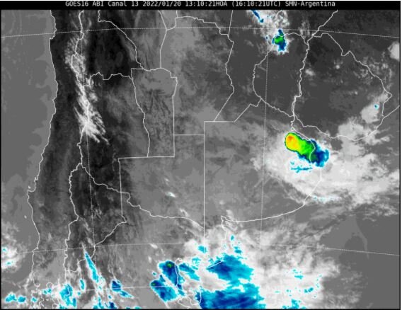 Alerta Meteorológico Del SMN Por Fuertes Lluvias Y Granizo En CABA Y El ...