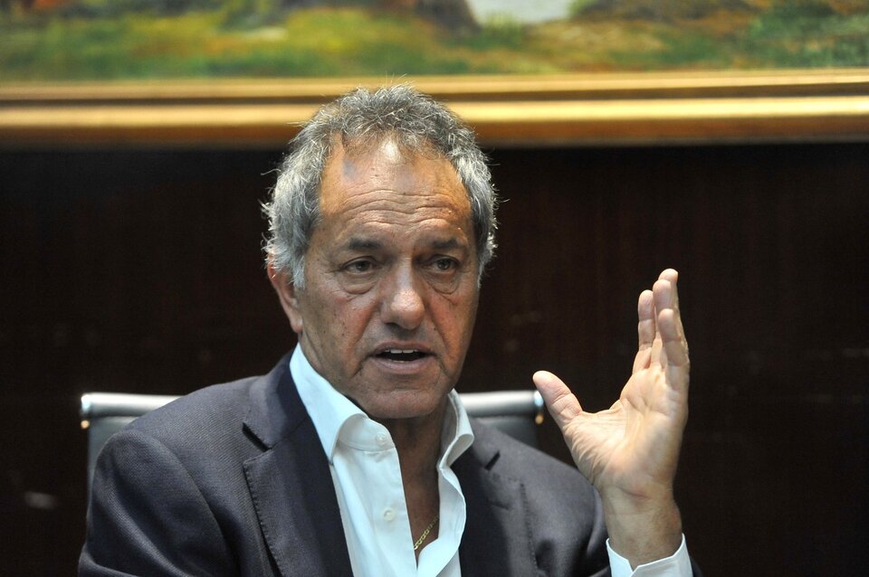 Daniel Scioli: "El que coordina y controla es el Presidente, mi rol es de gestión"