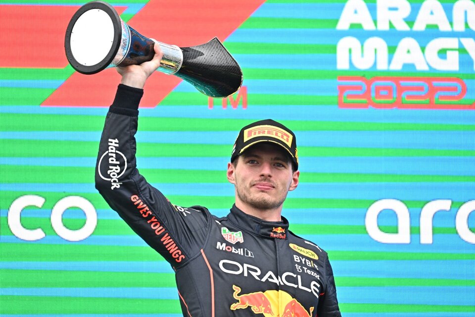 Fórmula 1: Verstappen ganó en Hungría en una espectacular remontada