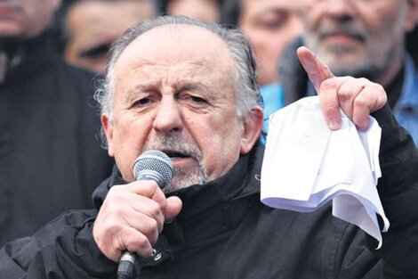 Hugo Yasky alertó que buscan proscribir a Cristina Kirchner y apuntó contra Mauricio Macri