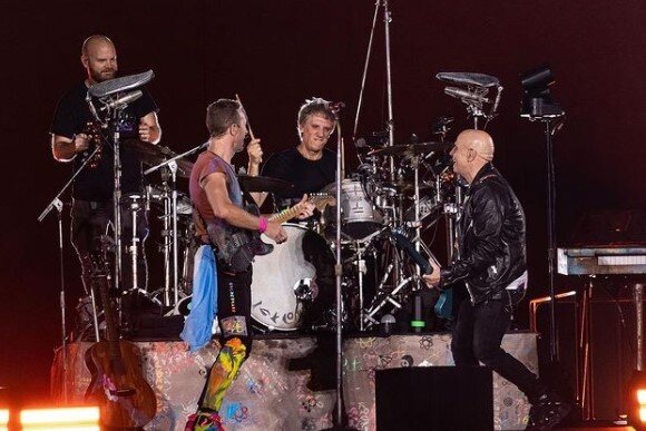 Coldplay invitó a Charly Alberti y Zeta Bosio para tocar dos temas de Soda Stereo