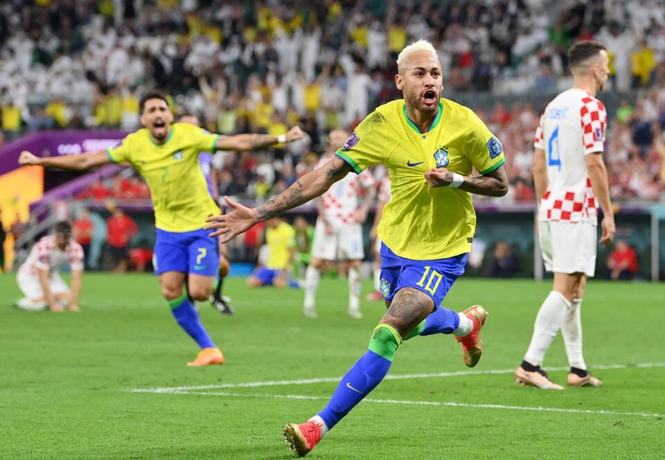 Una joya de Neymar: el gol ante Croacia