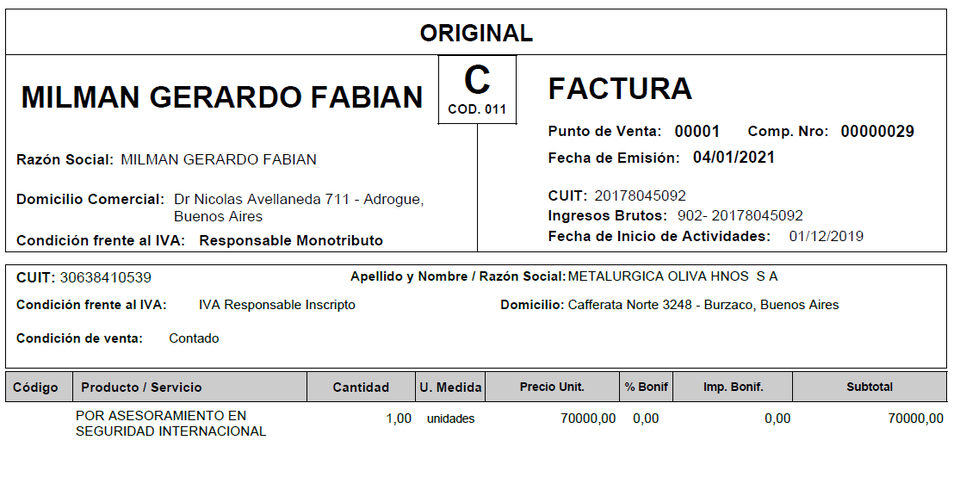 Las insólitas facturas de Gerardo Milman, sospechas de dádivas y algo más