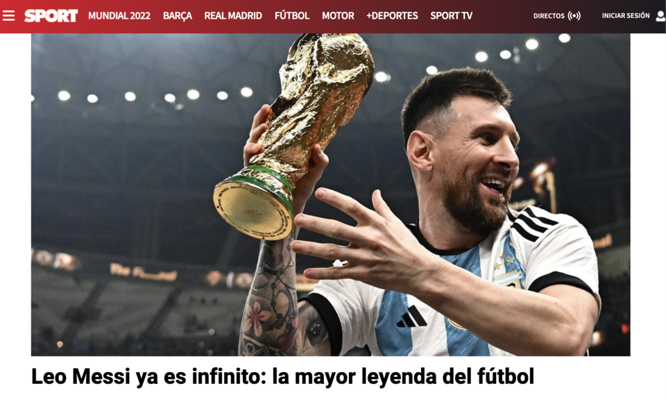 Copa Mundial Qatar 2022, Selección Argentina  La publicación de Leo Messi  con la Copa del Mundo explota las redes sociales y queda al borde de  superar lo imposible