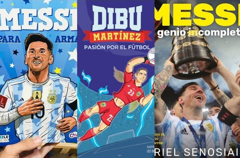 Furor por los libros para niños de Messi y el 