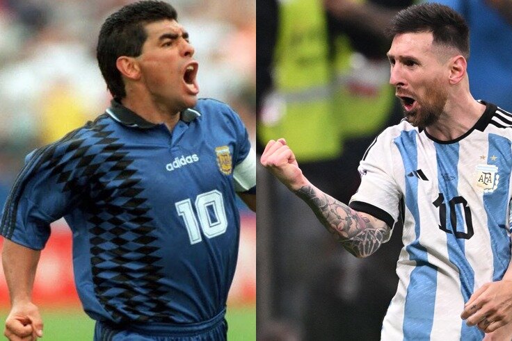 El último Messi completó al último Maradona