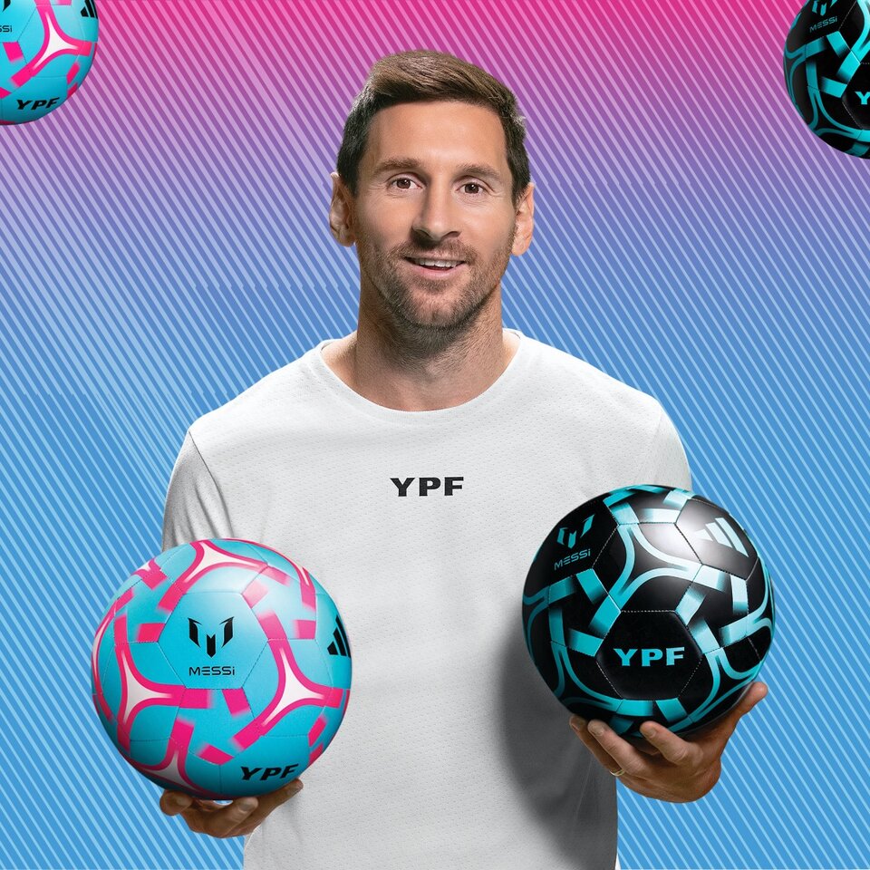 YPF, Messi y Adidas te la pelota del verano | "La pelota del campeón" | Página|12