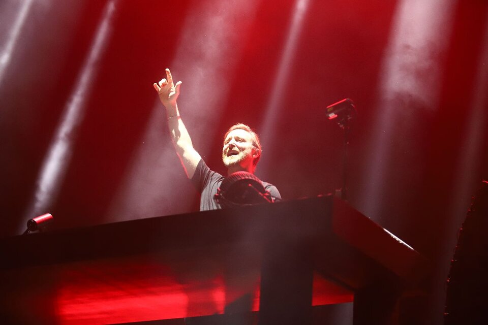 David Guetta desató el baile en el primer gran evento musical de 2023