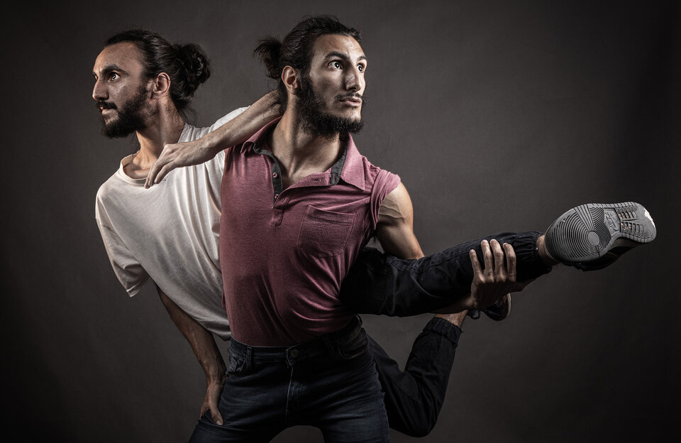 Ezequiel y Facundo Posse: los bailarines hermanos que se besaron en Cosquín