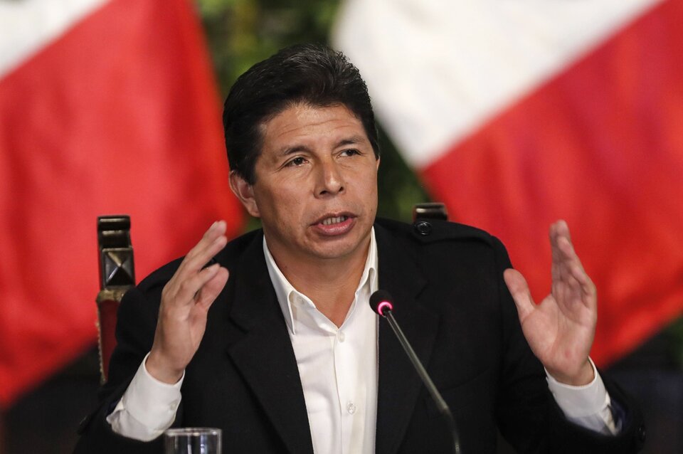 Pedro Castillo, expresidente de Perú ¿detenido en 