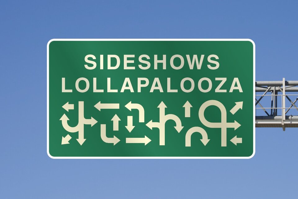 Una guía para espiar los sideshows del Lollapalooza