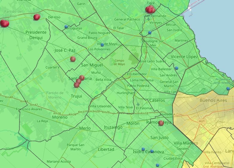 Mapa De Los Cortes De Luz Hoy En El AMBA Por Barrio: Cuántos Afectados ...