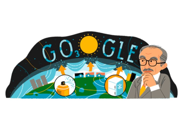 Quién fue Mario Molina, el Nobel de Química al que Google le dedicó su doodle