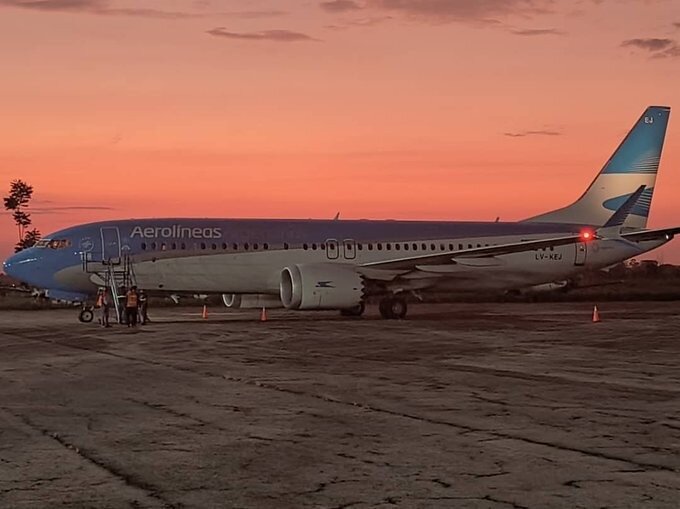 Aerolíneas Argentinas regresó a Venezuela