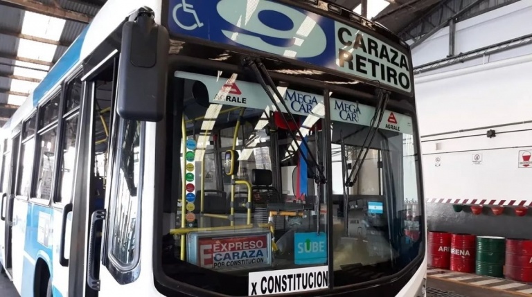 Paro de colectivos: la línea 9 no funciona porque agredieron a un chofer