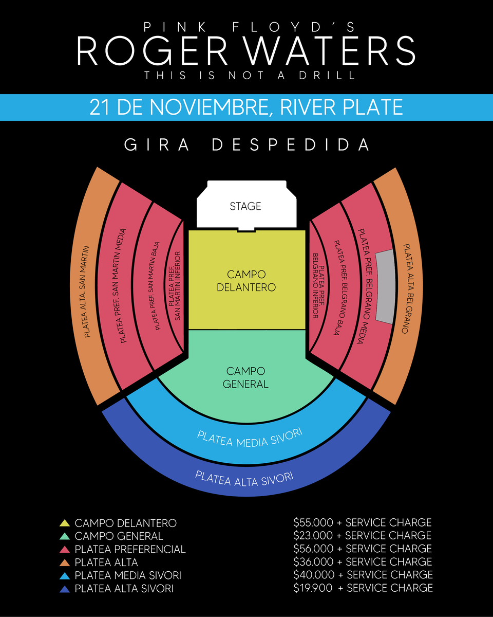 Roger Waters en Argentina 2023: preventa y cómo comprar entradas ...