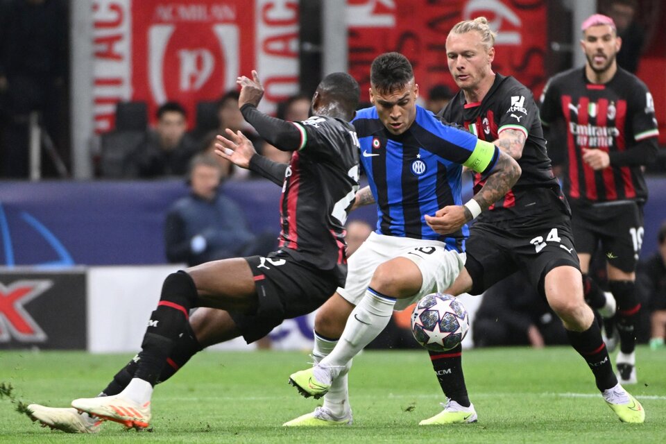 Champions League: Inter le ganó 2 a 0 a Milan como visitante