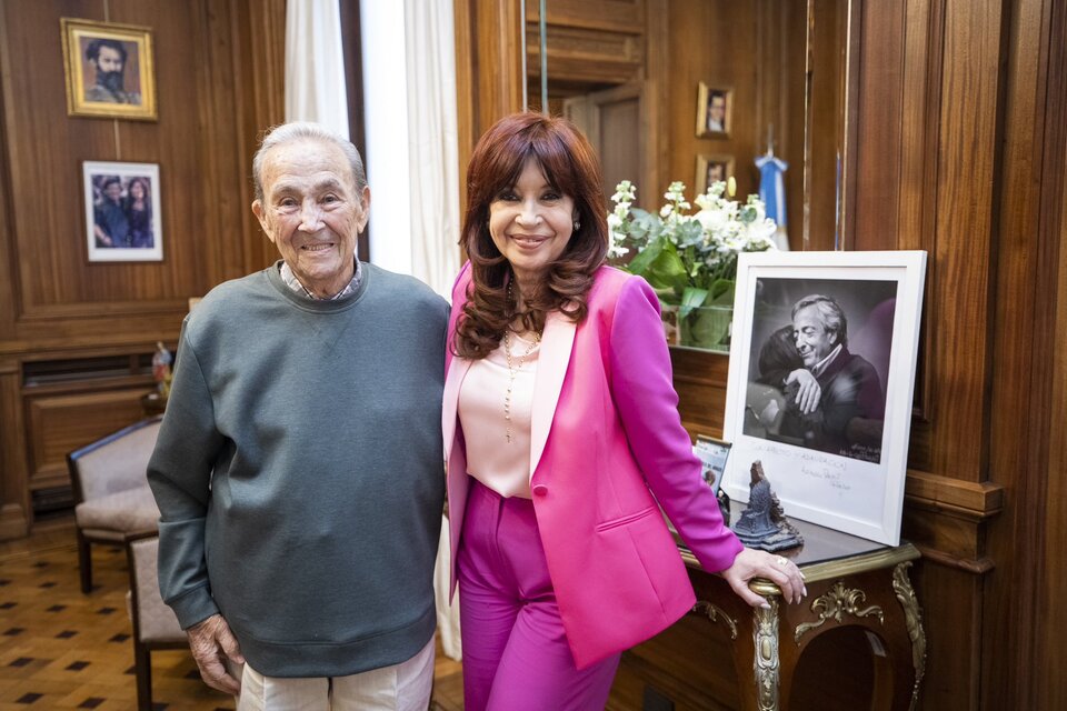 Cristina Kirchner y un encuentro con Juan Carlos Livraga, el “fusilado que vive”