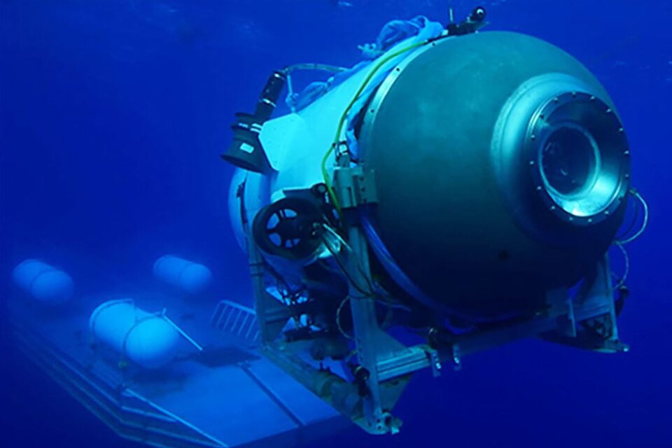 Encontraron restos donde buscaban al submarino Titán