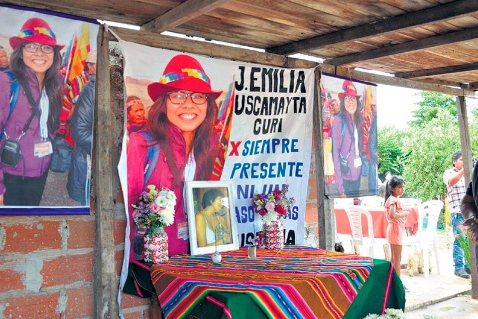 La Plata: comienza el juicio por la muerte de Emilia Uscamayta Curi  