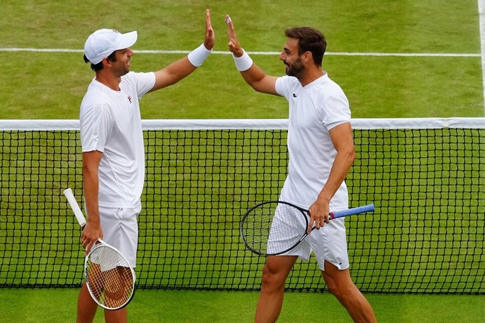 Wimbledon: Zeballos y Granollers se clasificaron para la final