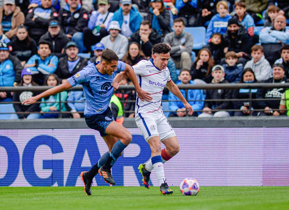 Liga Profesional: con un golazo de Maroni, San Lorenzo festejó en su visita a Belgrano