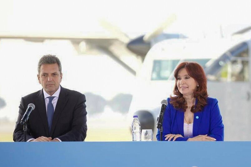 Cristina Kirchner y Sergio Massa, otra vez juntos