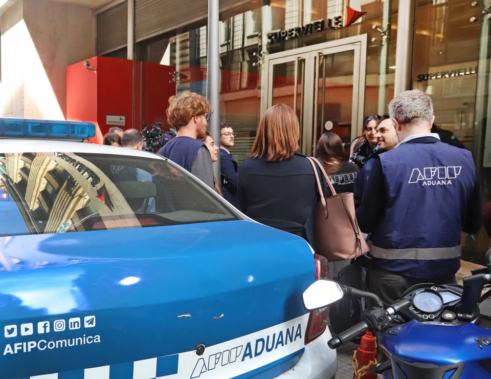 La city se tiñó de azul