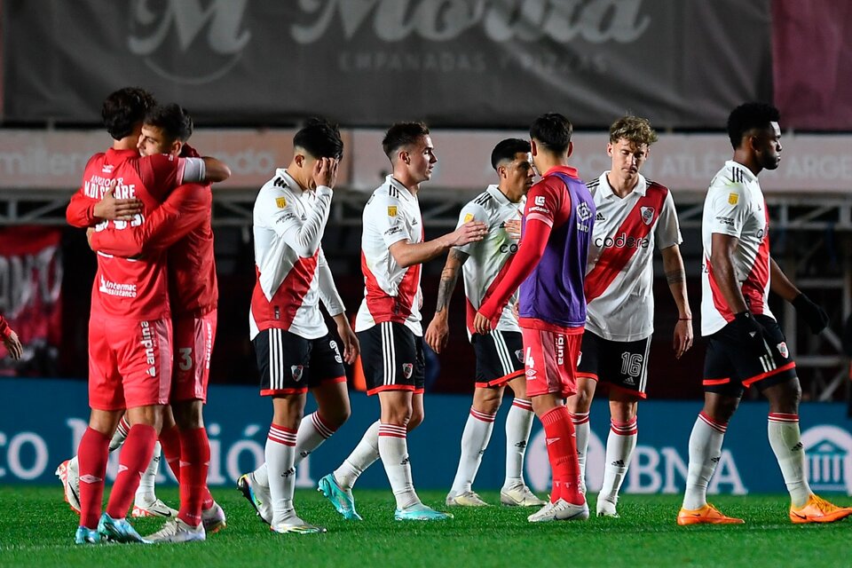 River perdió con Argentinos en el debut de la Copa de la Liga