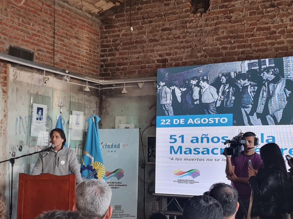 A 51 años del fusilamiento, hubo actos para homenajear a las víctimas de la Masacre de Trelew