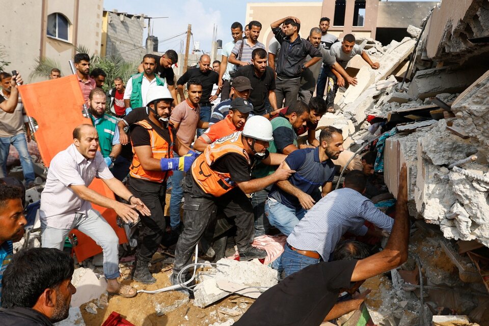 Más de mil muertos en dos días de guerra entre Israel y Hamas