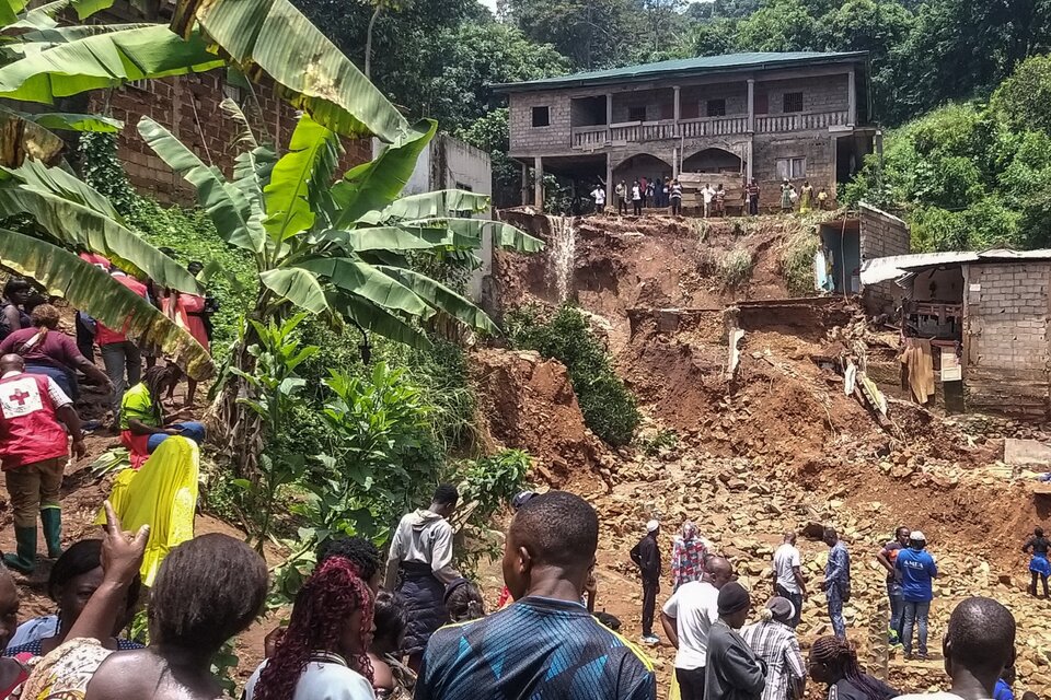 Camerún: casi 30 muertos por un aluvión de barro en la capital