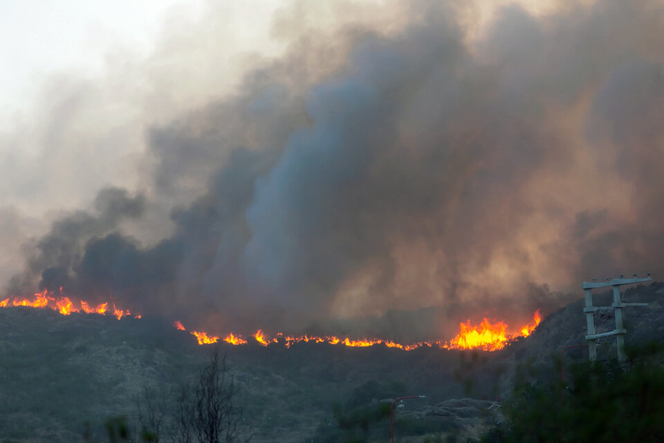 Córdoba sigue con alerta extrema por riesgo de incendios 