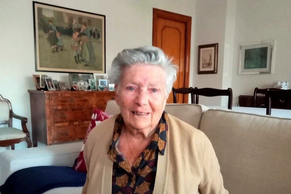 Elda Citoni, sobreviviente del nazismo: 