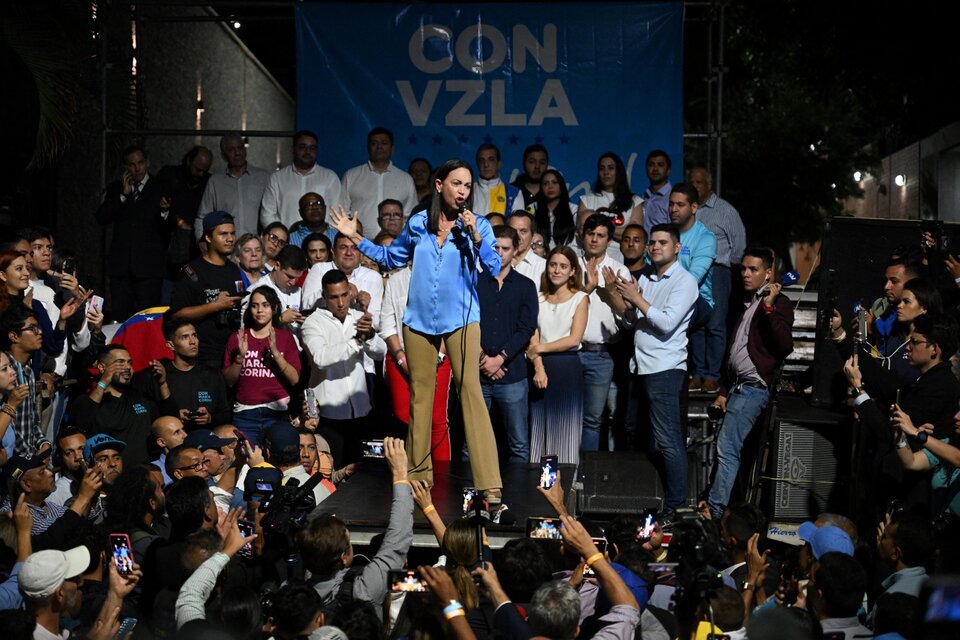 Venezuela: la oposición celebró el triunfo de María Corina Machado en las primarias antichavistas