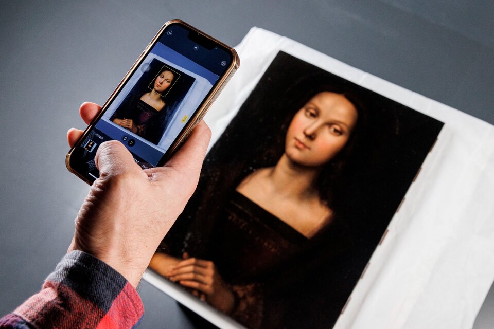 Compraron una pintura por internet y luego se descubrió que era del maestro renacentista Rafael