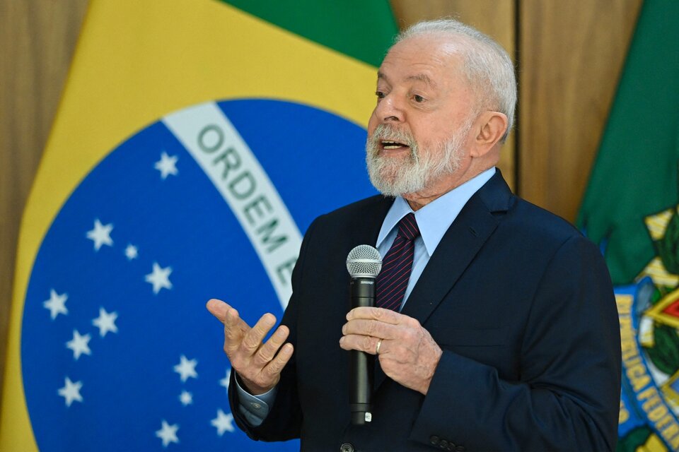 Lula criticó el bombardeo a la Franja de Gaza