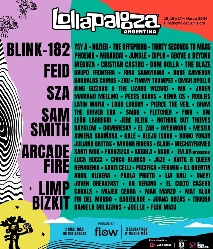 Lollapalooza Argentina 2024 cómo comprar las entradas y precios Se