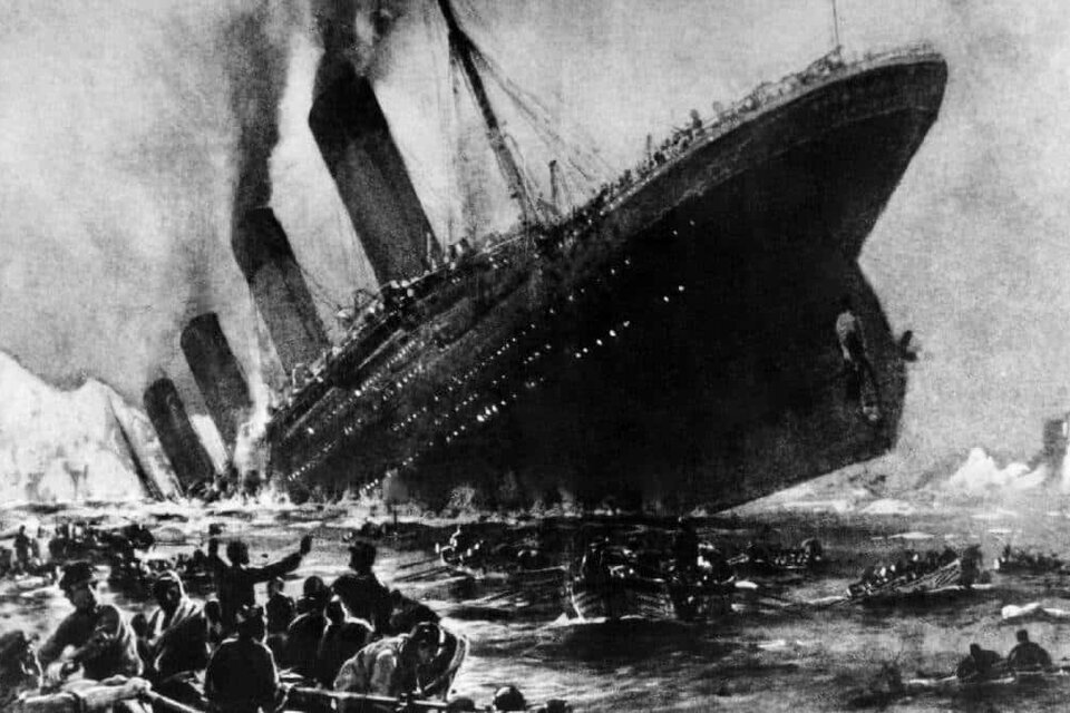 Venden un menú del Titanic por más de 100.000 dólares en una subasta