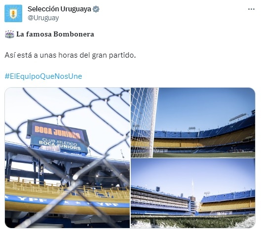 Salen a la venta las entradas para Argentina y Uruguay