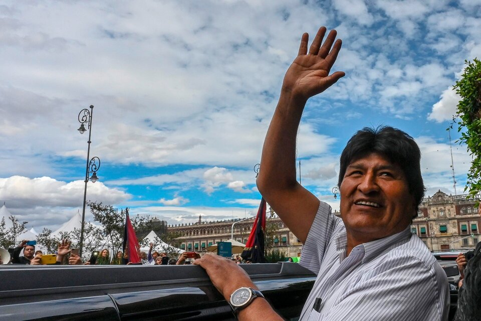 Evo Morales candidato a Presidente