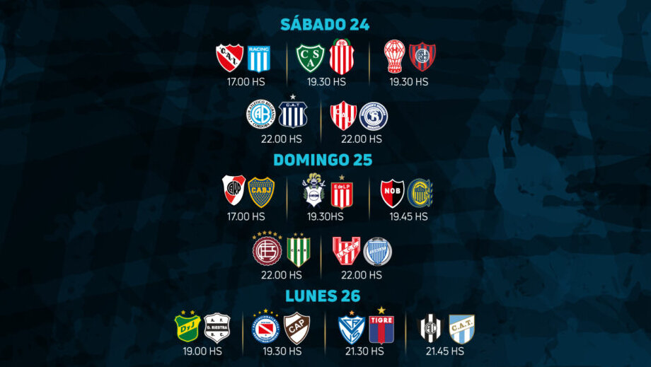 Fecha 7 Copa de la Liga: cuándo y a qué hora se juegan los clásicos