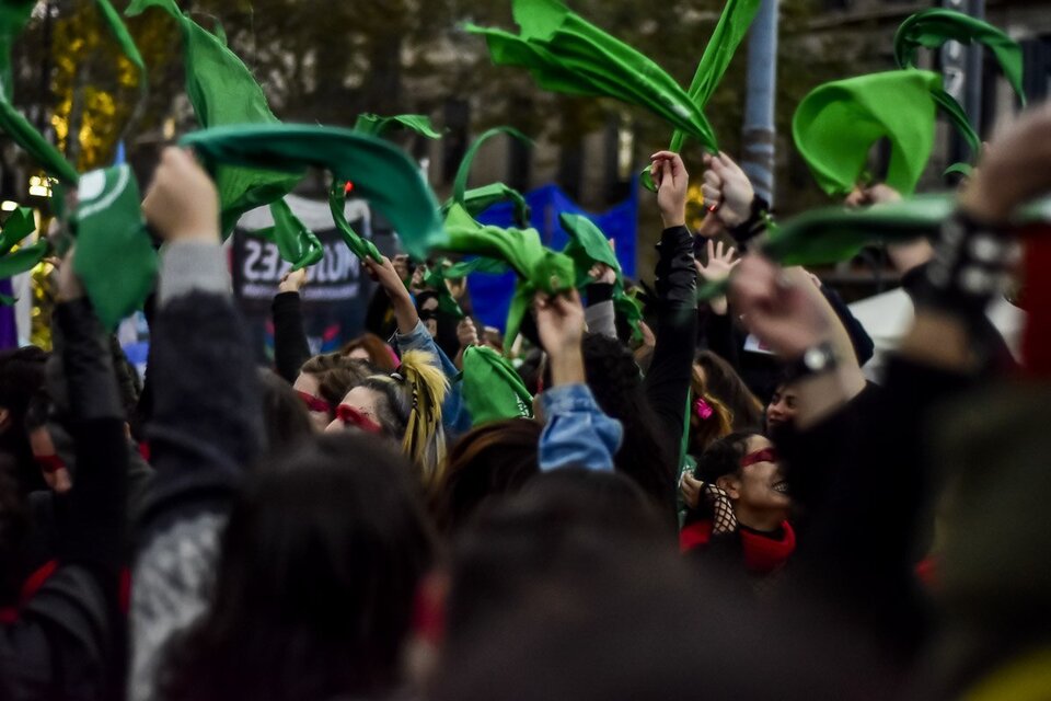 El aborto en el centro del 8M