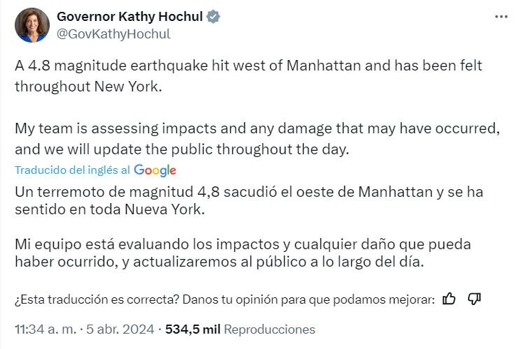 Terremoto en Nueva York - Figure 1